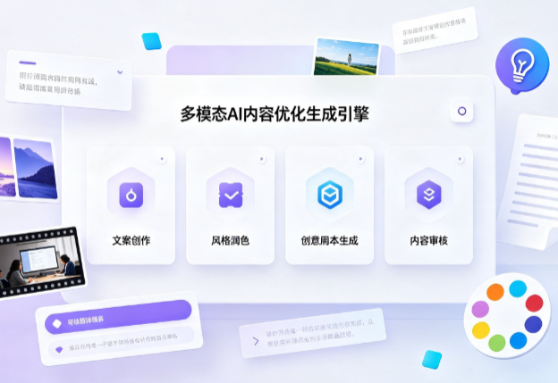 海阳市AI智能内容优化创新 多模态生成技术丰富数字内容创作生态